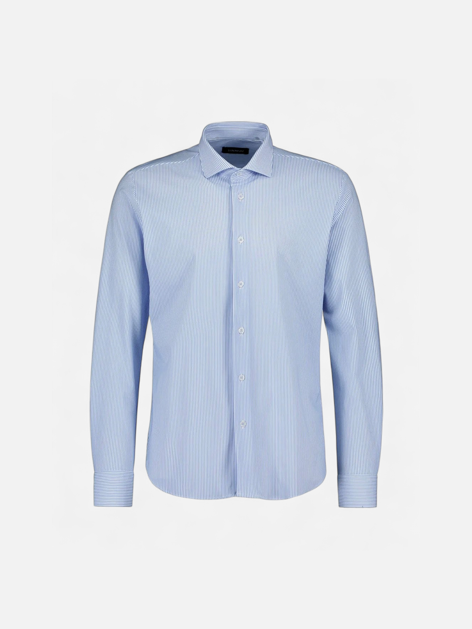 Sinnuu Technical Shirt Stripe Made In Europe, raidallinen sininen