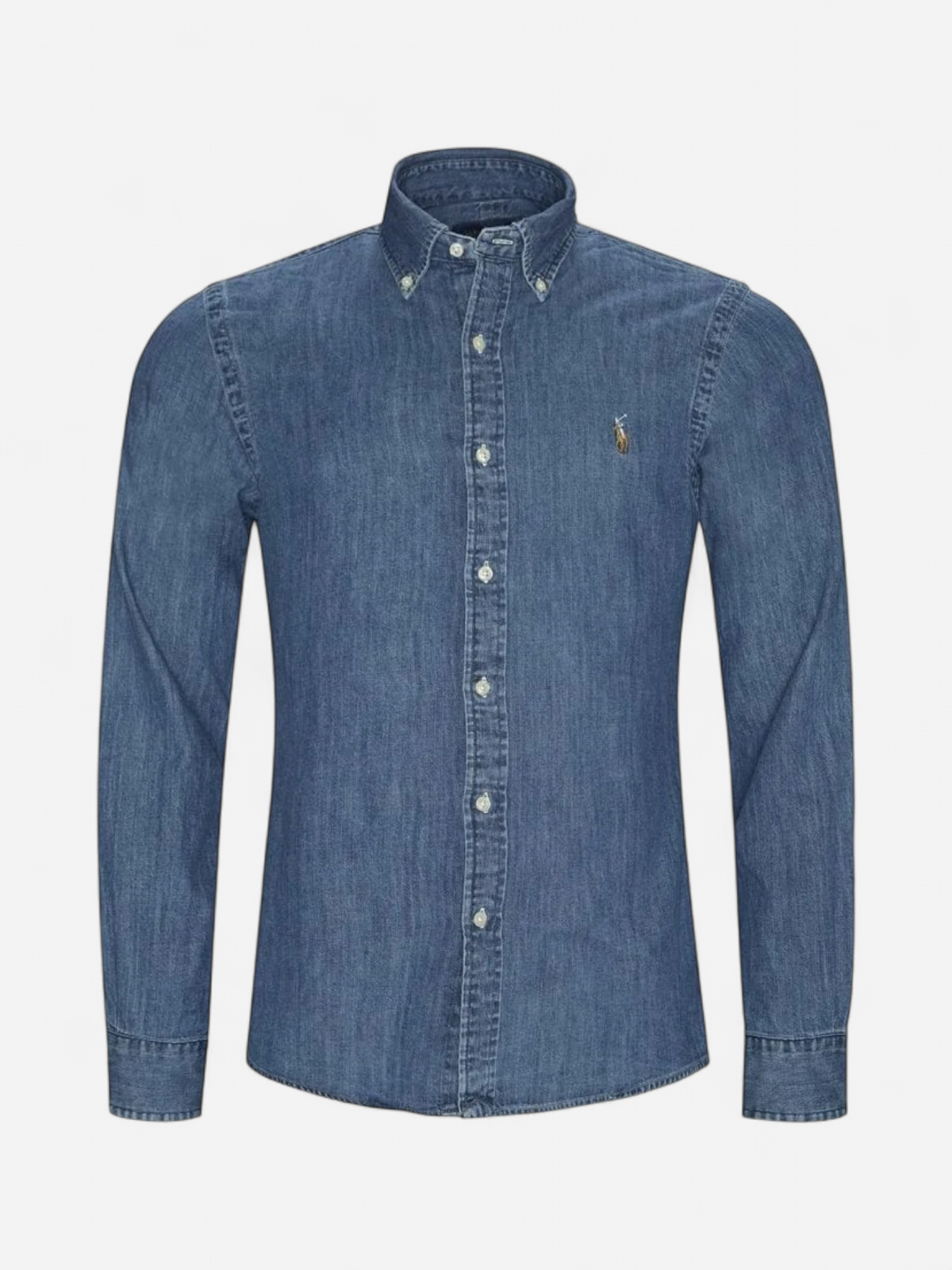 Polo Ralph Lauren Custom Fit Indigo Chambray Shirt