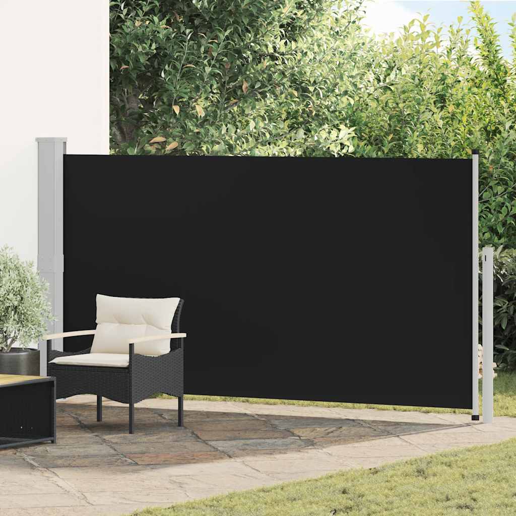 Sivumarkiisi terassille 160 x 300 cm musta