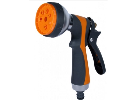 EPM Kastelupistooli 7 toimintoa SOFT hopea - E-200-0242