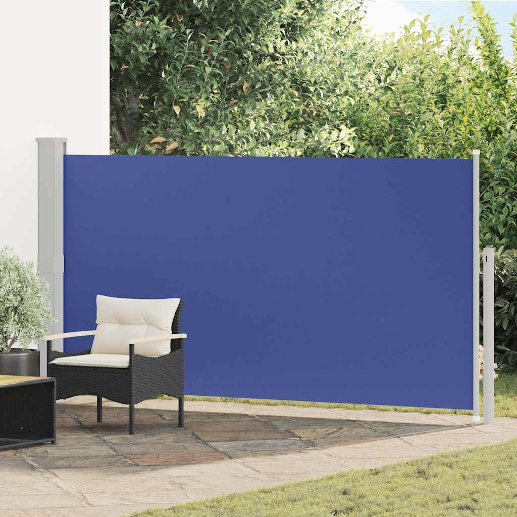 vidaXL Sivumarkiisi terassille 160 x 300 cm sininen