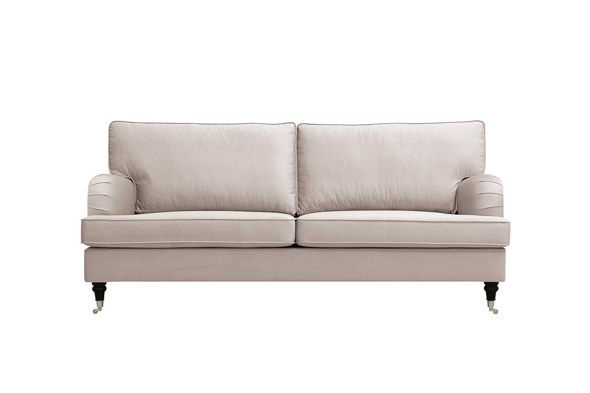 Howard Classic 3-istuttava samettisohva - Beige